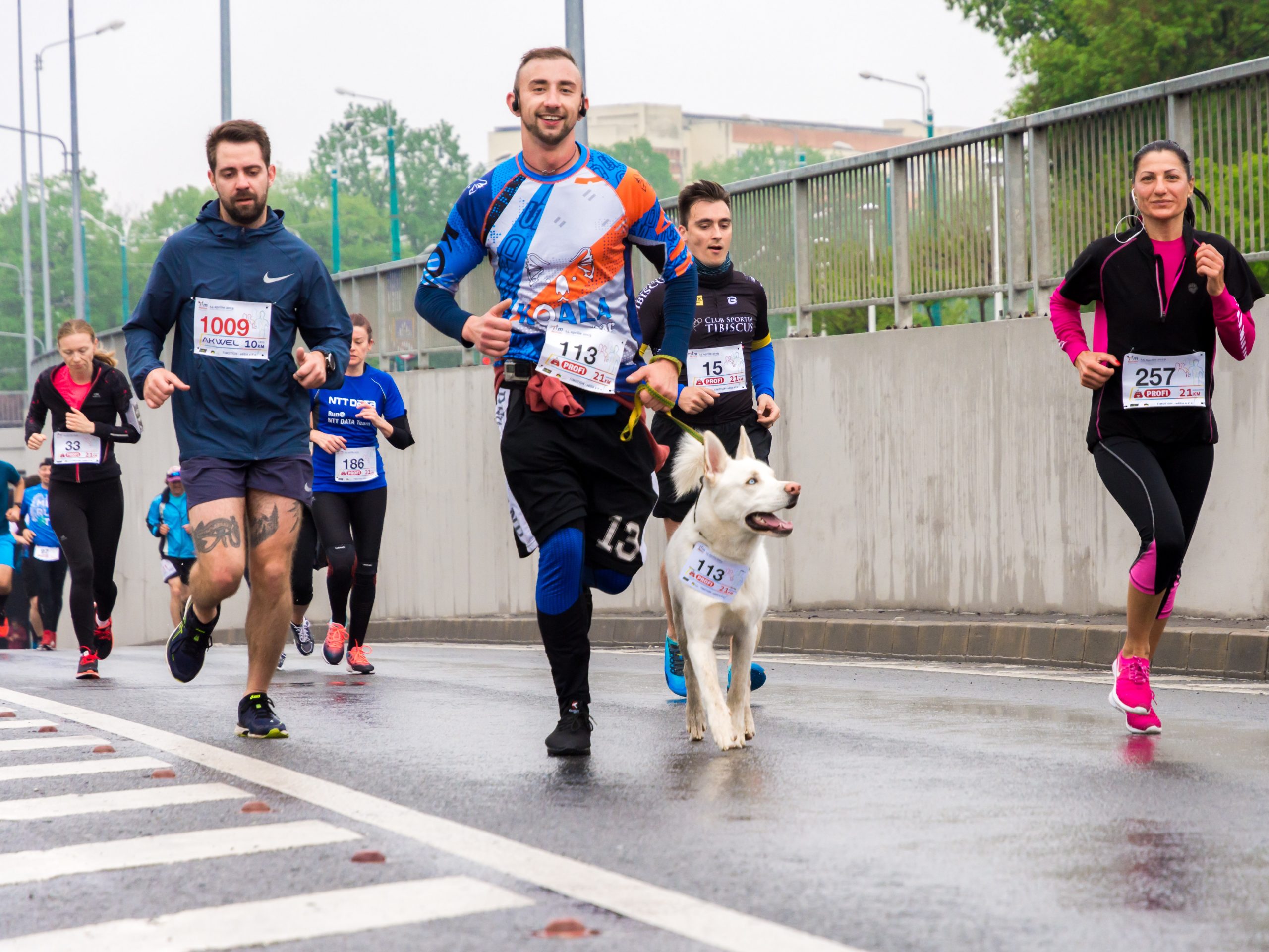 athlete running