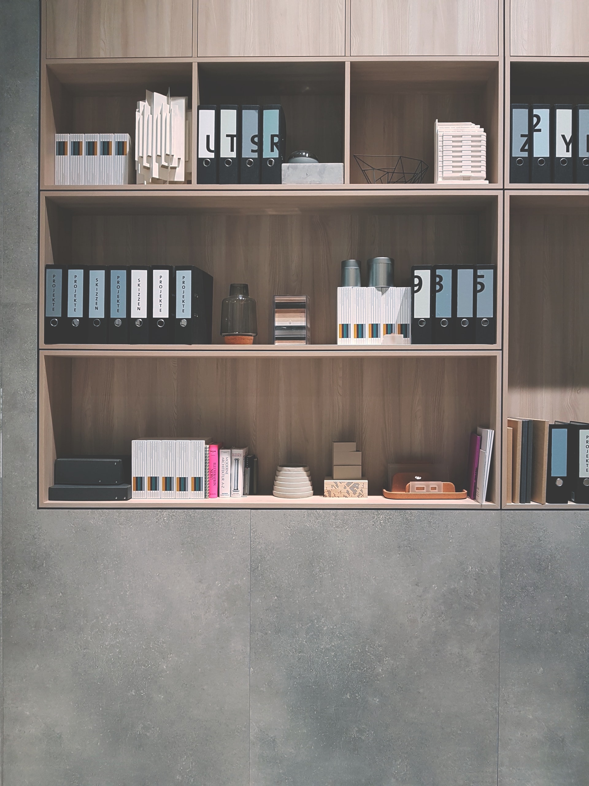 office shelves