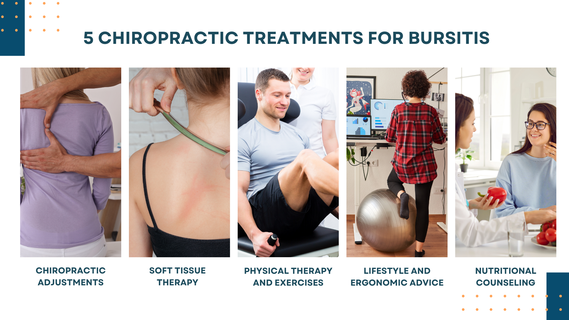 5 chiropractic treatments for bursitis