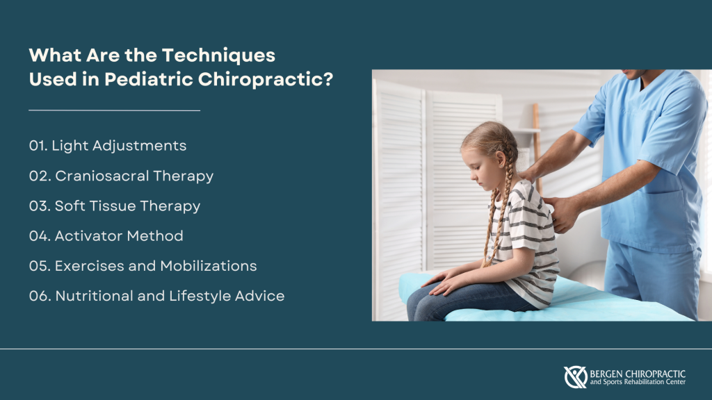 what are the techniques used in pediatric chiropractic