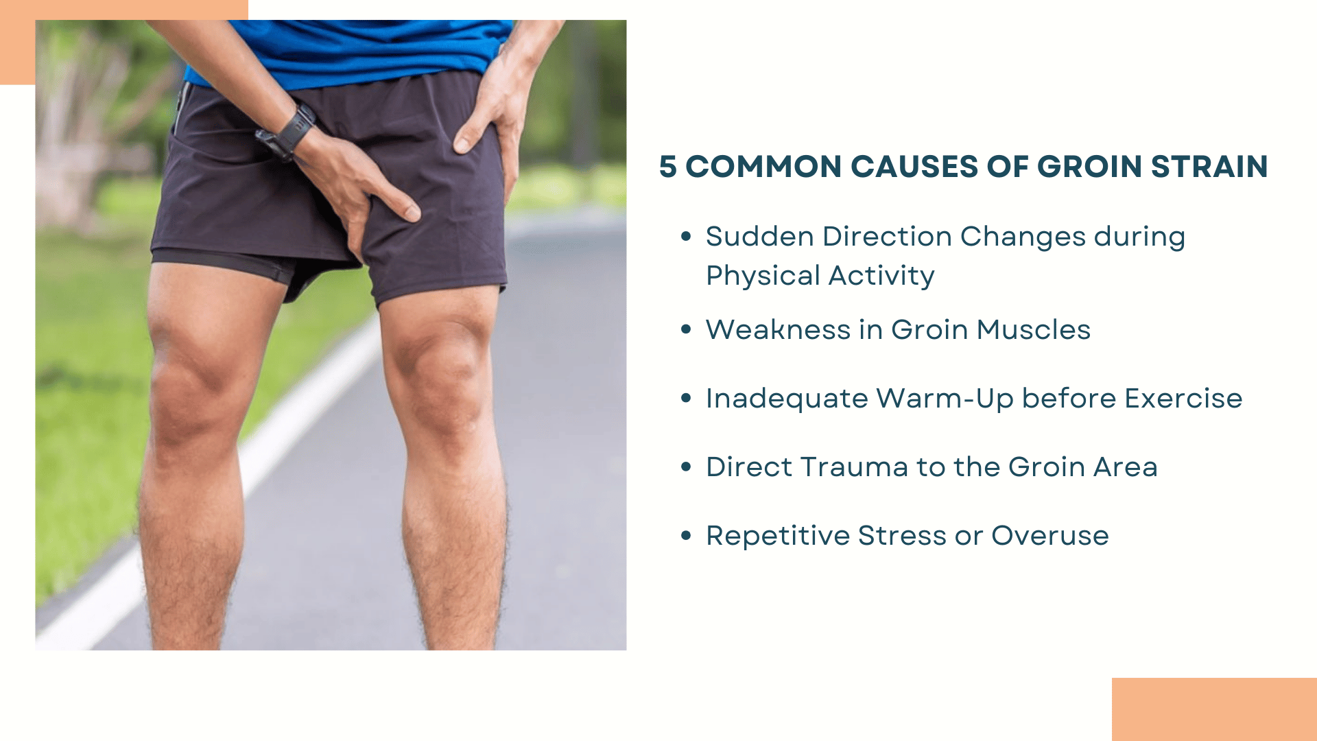 5 common causes of groin strain