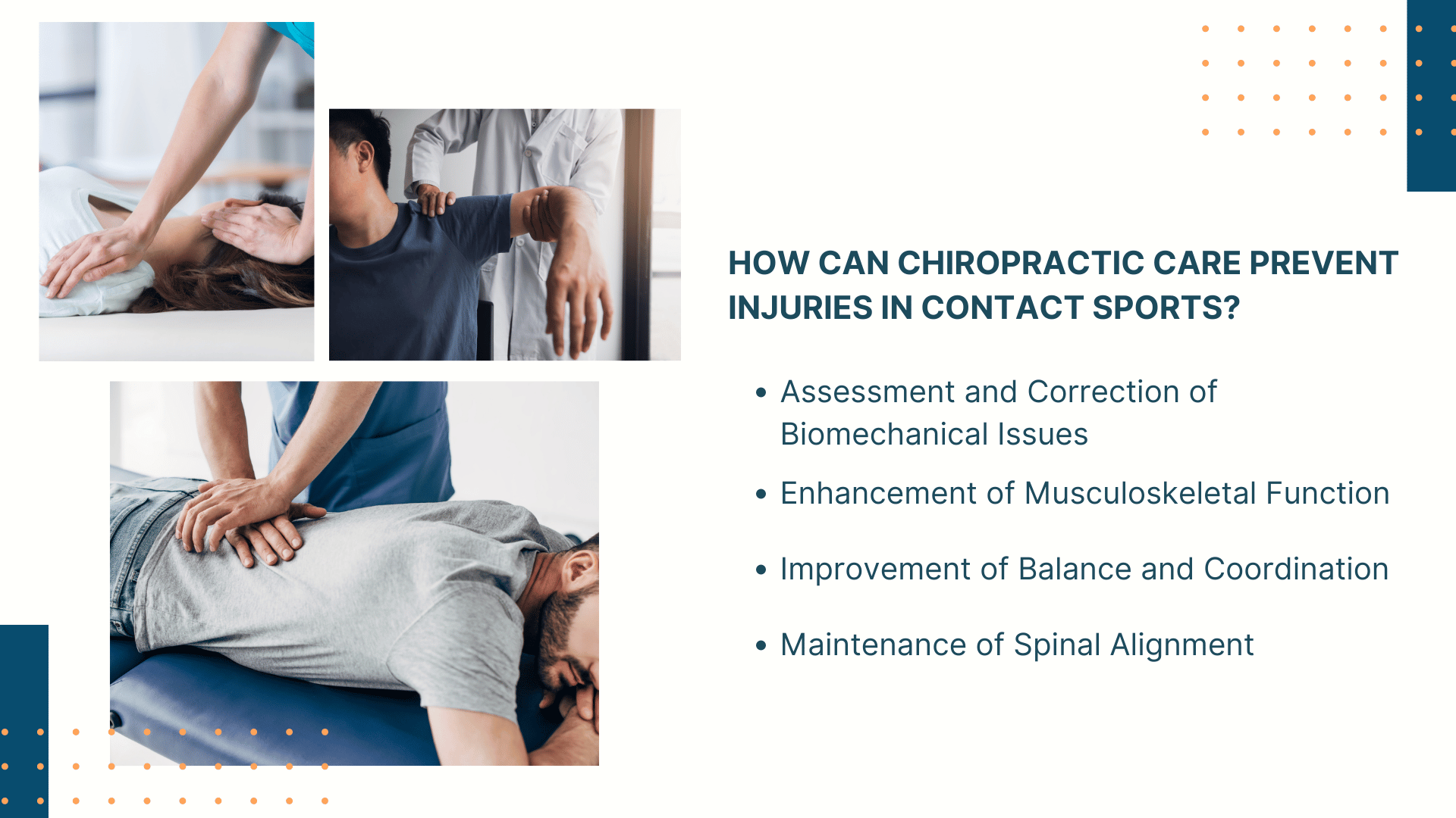 how can chiropractic care prevent injuries in contact sports