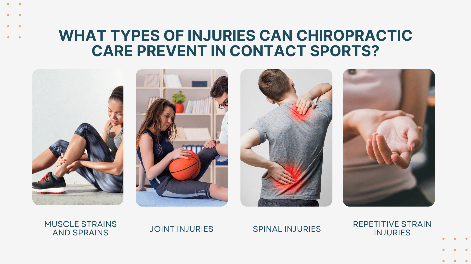 what types of injuries can chiropractic care prevent in contact sports